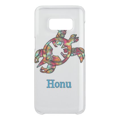 Colorful Rainbow Tribal Hawaiian Sea Turtle Uncommon Samsung Galaxy S8 Case