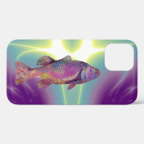 COLORFUL RAINBOW TROUT iPhone 12 CASE