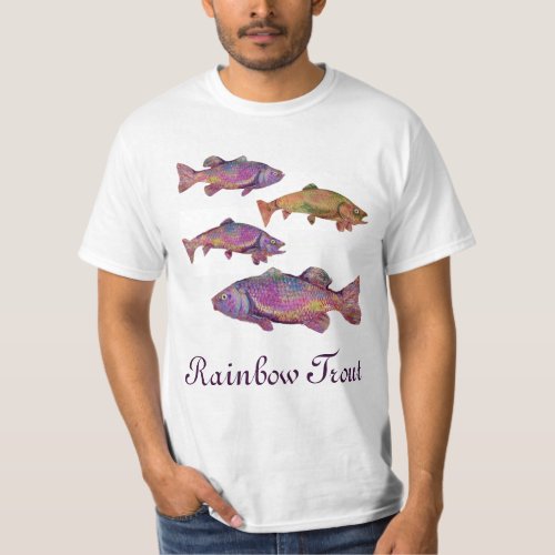 COLORFUL RAINBOW TROUT T_Shirt