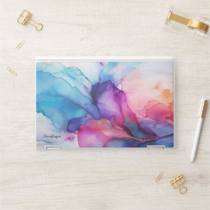 Colorful Rainbow Watercolor HP Laptop Skin