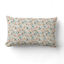 Colorful Ramadan Celebration Pattern Cushion