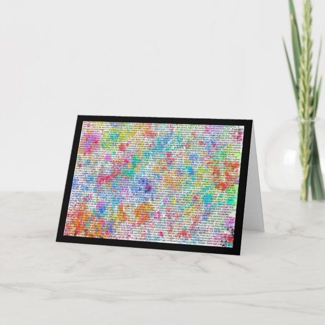 Colorful Ramblings the card (Front)