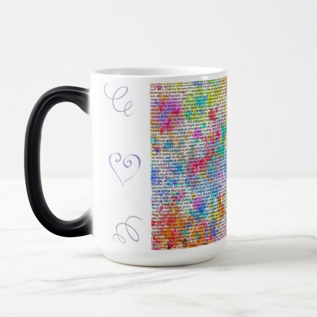 Colorful Ramblings the mug (Left)