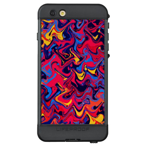 Colorful Random Waves Pattern LifeProof NÜÜD iPhone 6s Plus Case
