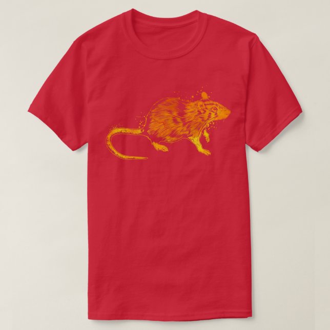 Colorful rat T-Shirt (Design Front)