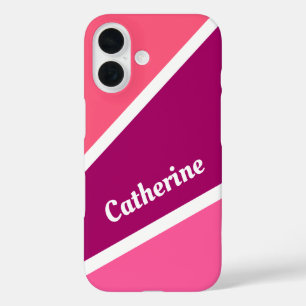 Colorful Rays custom name phone cases