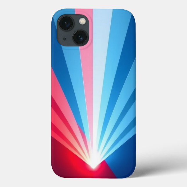 Colorful Rays Design Mobile  Case-Mate iPhone Case (Back)