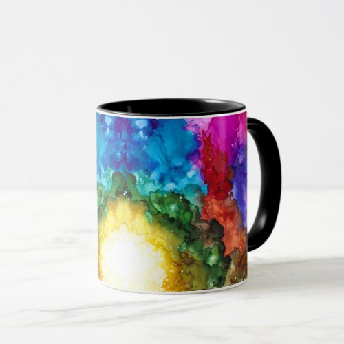 Colorful Reality of Life Mug