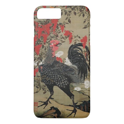 Colorful Realm of Living Beings by Itō Jakuchū iPhone 8 Plus7 Plus Case