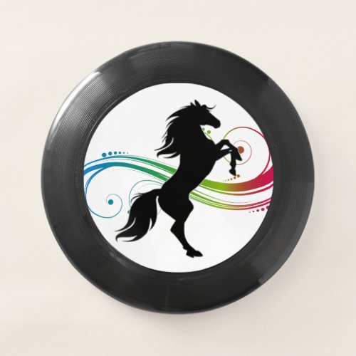 Colorful Rearing Horse Wham_O Frisbee