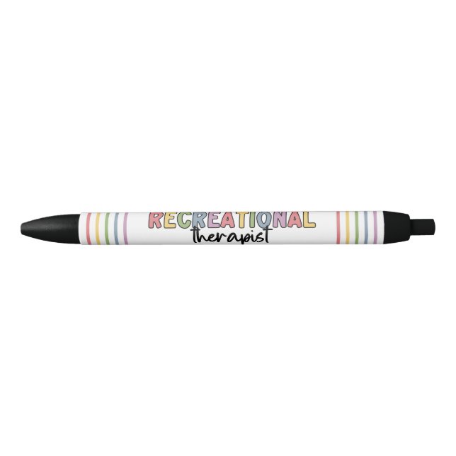 Colorful Recreational Therapist Pen (Front)