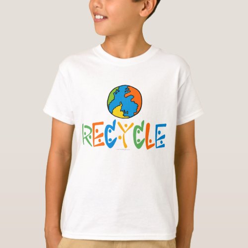 Colorful Recycling T_Shirt