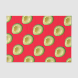 Colorful Red Avocados Green 4Rita Tissue Paper