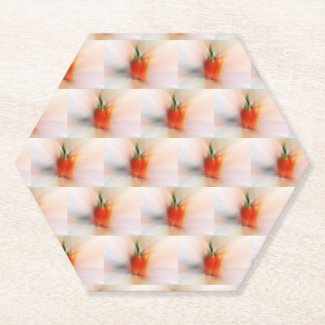 Colorful Red Pepper Food Abstract Pattern