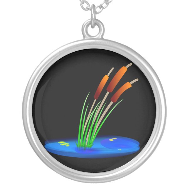 Colorful Reed Necklace (Front)