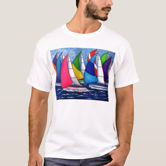 Colorful Regatta Kids t-shirt (Front)