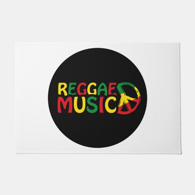 Colorful Reggae Doormat (Front)
