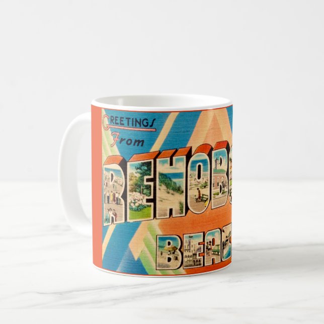 Colorful Rehoboth Beach  Coffee Mug (Front Left)