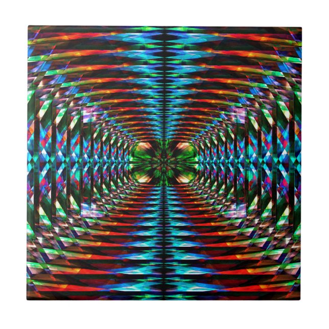 Colorful repeating pattern tile (Front)