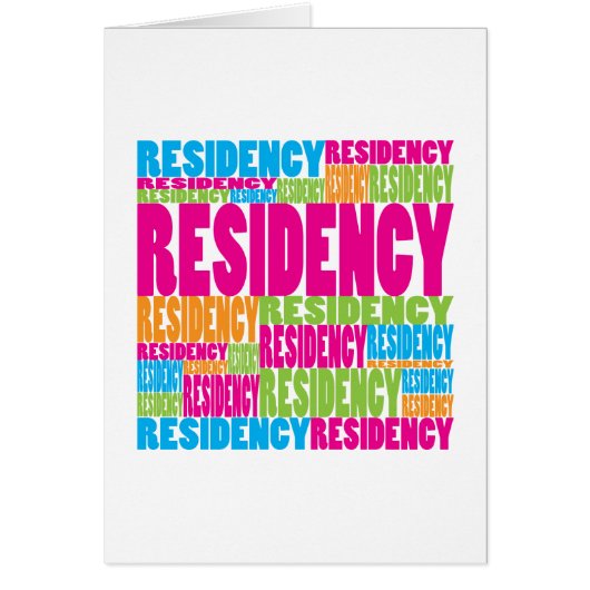 Colorful Residency Cards (Front)