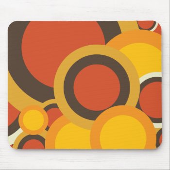 Colorful Retro Abstract Mouse Pad by ipad_n_iphone_cases at Zazzle