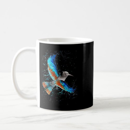 Colorful Retro Birds Birdwatching Birdkeeping Bird Coffee Mug