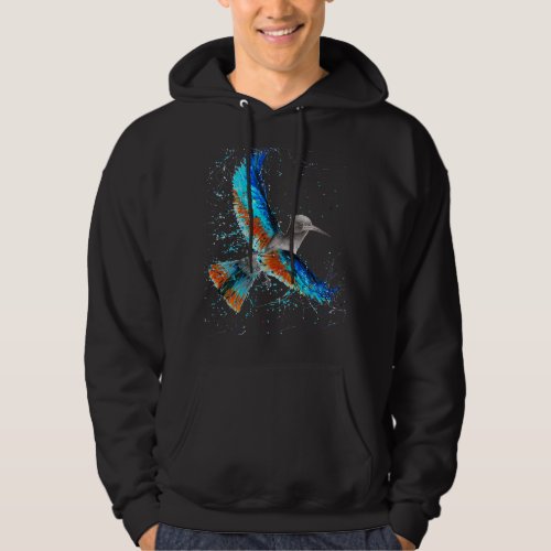 Colorful Retro Birds Birdwatching Birdkeeping Bird Hoodie