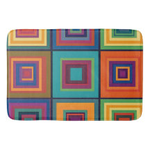 Colorful Retro Block Design