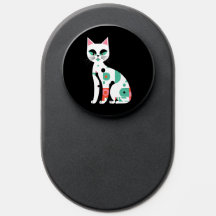 Colorful Retro Cat