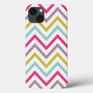 COLORFUL RETRO CHEVRON PATTERN IPAD AIR CASE