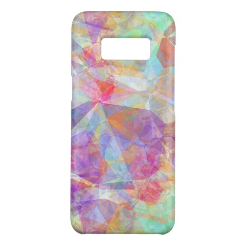 Colorful Retro Cool Polygon Mosaic Art Pattern Case_Mate Samsung Galaxy S8 Case