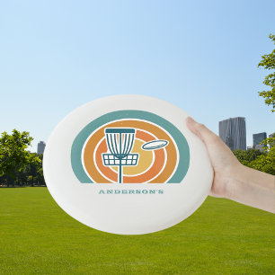 Colorful Retro Disc Golf