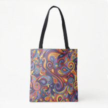 Colorful Retro Doodle Abstract