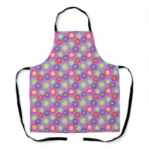 Colorful Retro Floral | Purples, Pinks, & Greens