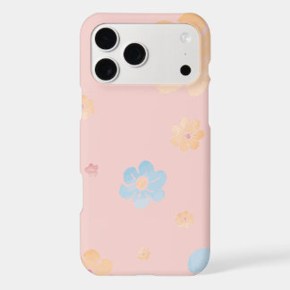 Colorful Retro Flower Pattern | Cute Groovy Floral Iphone 18 Pro Max Case