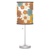 Colorful Retro Flower Pattern  Table Lamp (Right)