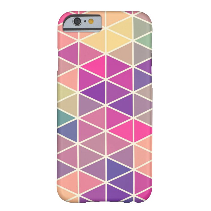 Colorful Retro Geometric Pattern iPhone 6 case