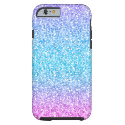 Colorful Retro Glitter And Sparkles Tough iPhone 6 Case