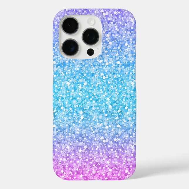 Colorful Retro Glitter And Sparkles Case-Mate iPhone Case (Back)