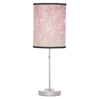Colorful Retro Glitter And Sparkles Table Lamp