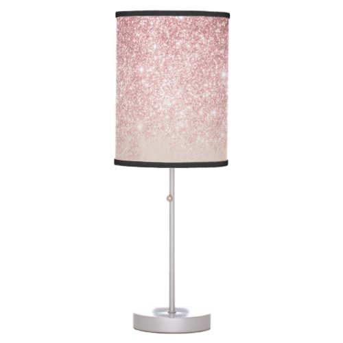 Colorful Retro Glitter And Sparkles Table Lamp