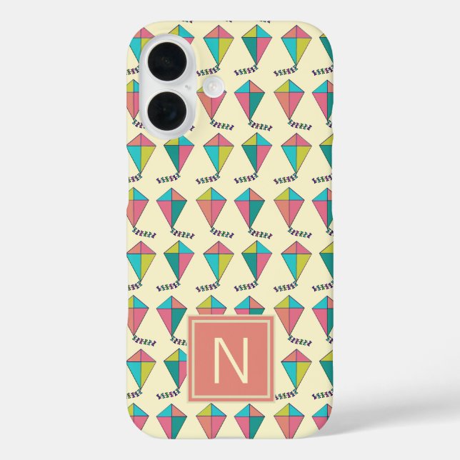 Colorful Retro Kite Pattern Case-Mate iPhone Case (Back)