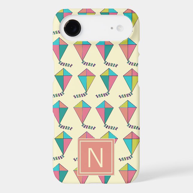 Colorful Retro Kite Pattern Case-Mate iPhone Case (Back)