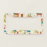 Colorful retro Mid Century modern pattern