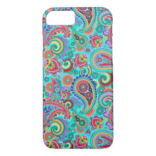 Colorful Retro Paisley 2 iPhone 8/7 Case