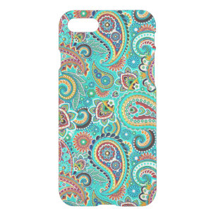 Colorful Retro Paisley iPhone SE/8/7 Case