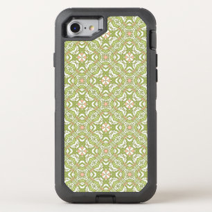 Colorful retro pattern background 2 OtterBox defender iPhone SE/8/7 case
