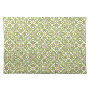 Colorful retro pattern background 2 placemat