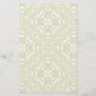 Colorful retro pattern background 2 stationery
