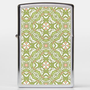 Colorful retro pattern background 2 zippo lighter